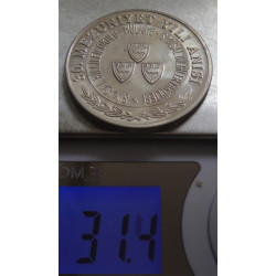 POLITIC SCHOOL 30TH YEAR SILVER MEDALLION
