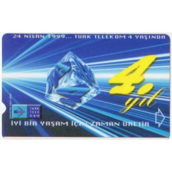 ERÖRLÜ TELEFON KARTI-4-TT 4ncü YIL